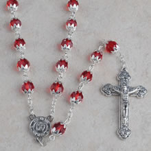 Crystal beads rosary